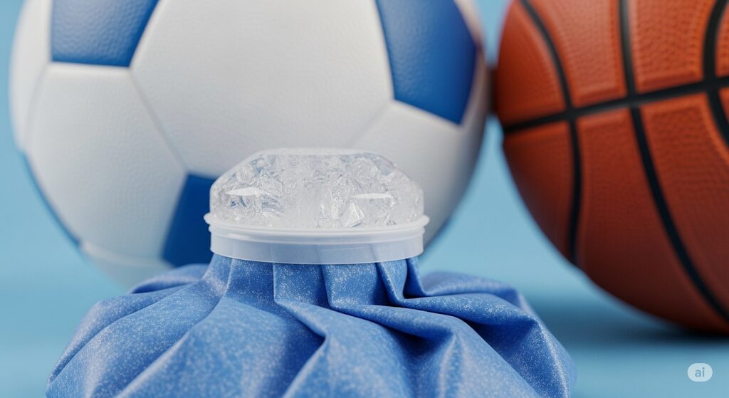 氷嚢はサッカー後のケアにもおすすめ