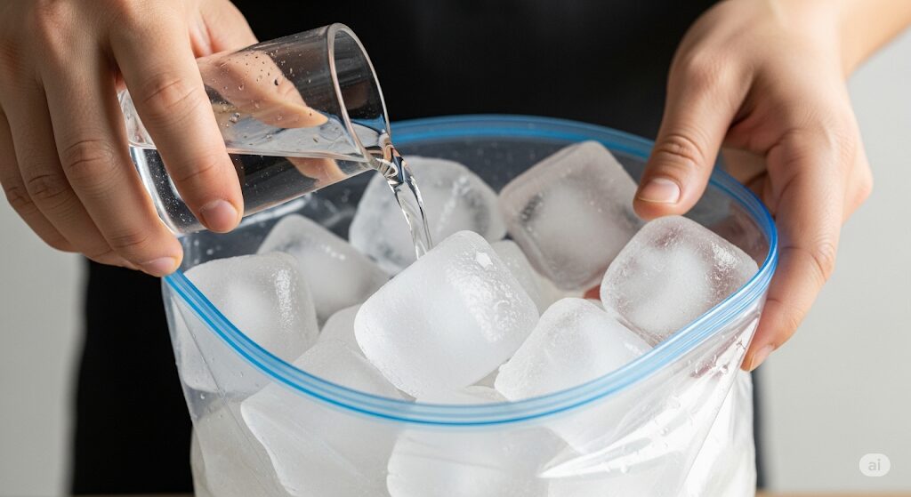 氷嚢で氷を長持ちさせる上手な使い方