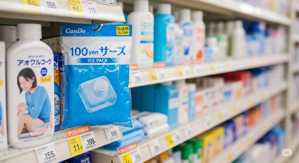 ダイソーの氷嚢はどの売り場にある?