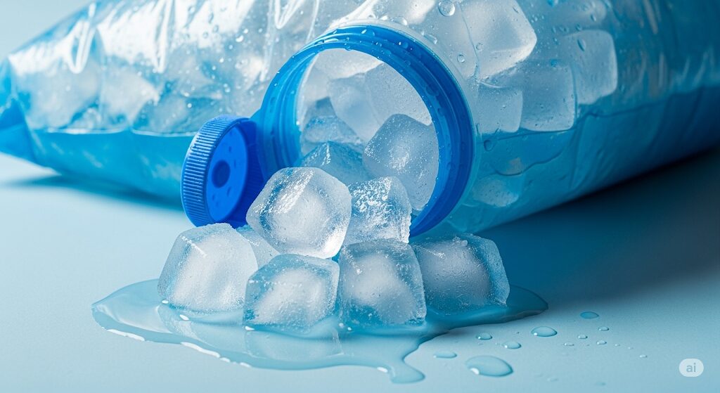 100均氷嚢でよくある水漏れの原因とは