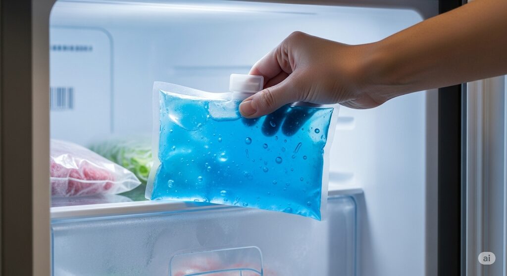 100均の氷嚢でも冷凍は可能か